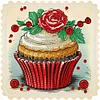 Diamond Painting-DIY Crystal Rhinestone Cupcake