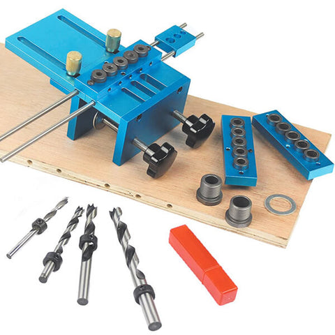 Levoite Classic Doweling Jig Precision Jig Dowel Cam Jig Minifix Jig Kit