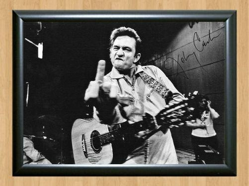 Johnny Cash American IV The Man Comes Around Signed Autographed Photo Poster painting Poster Print Memorabilia A4 Size