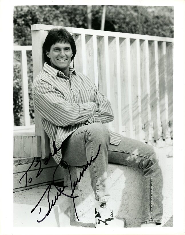 BRUCE JENNER Signed Photo Poster painting