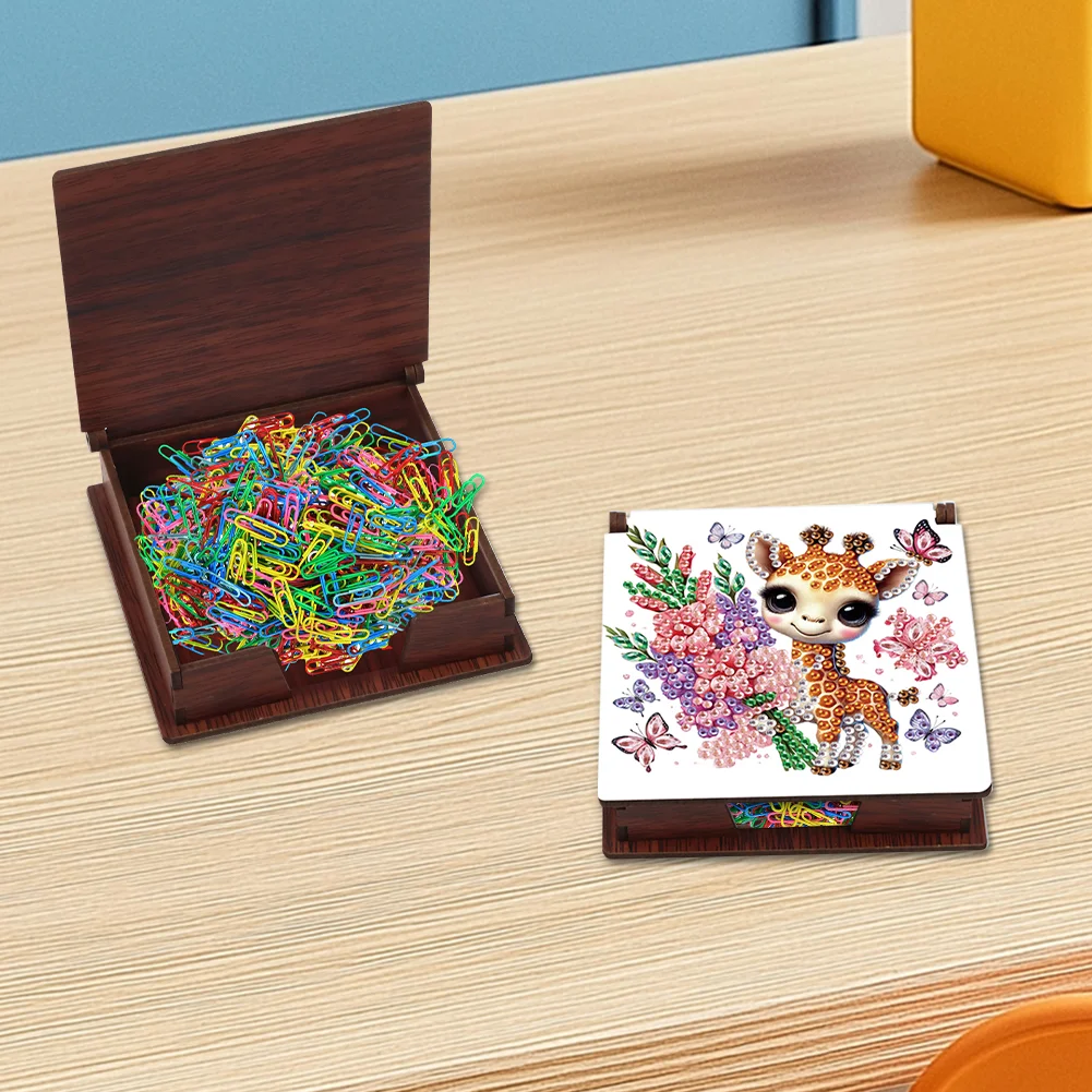 DIY Butterfly Fawn Diamond Painting Note Box Paper 160 Sheets of Paper for DIY Art Craft