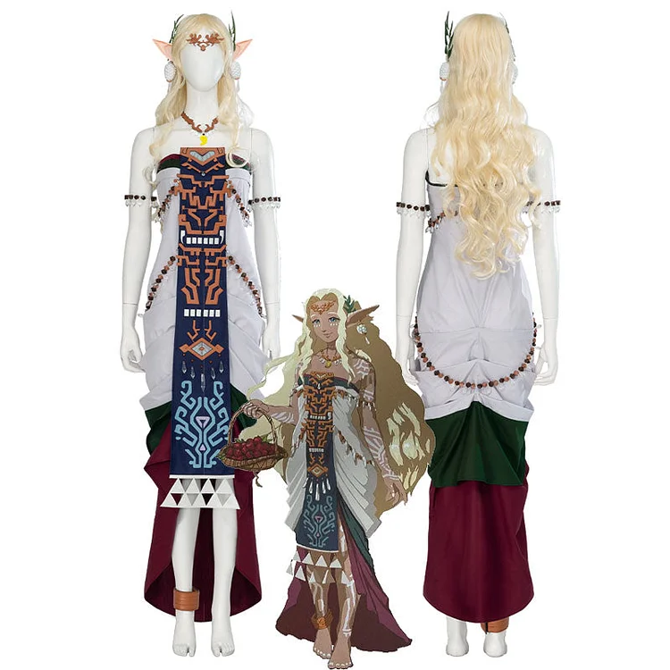 The Legend of Zelda: Tears of the Kingdom Queen Sonia Cosplay Costume