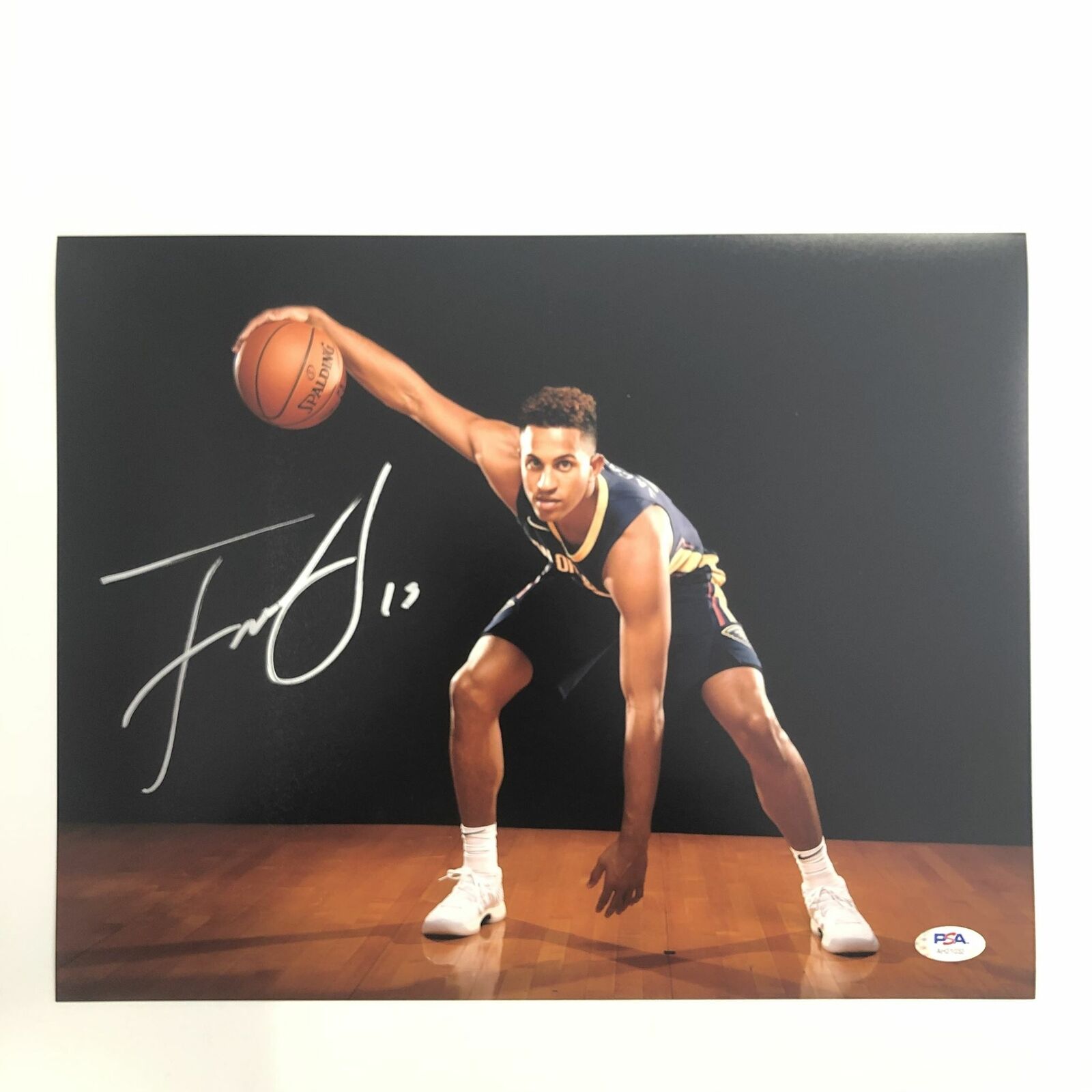 Frank Jackson signed 11x14 Photo Poster painting PSA/DNA New Orleans Pelicans Autographed