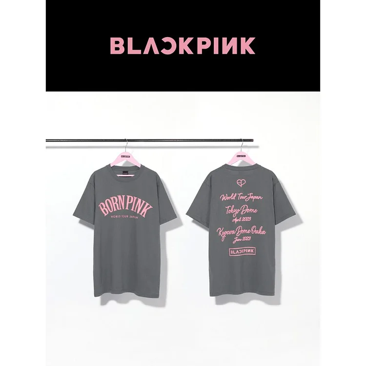 BLACKPINK World Tour BORN PINK JAPAN Logo T-shirt