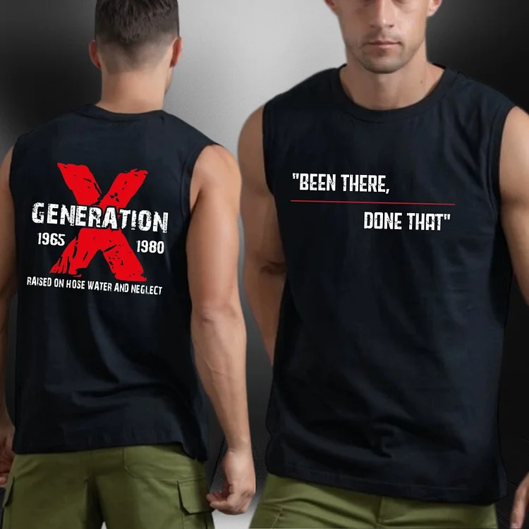 GenX Tank Top |Been There, Done That for 1965-1980 Generation 