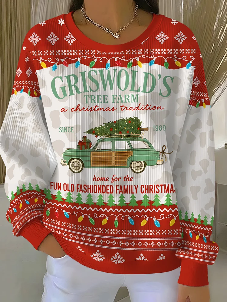 Griswold Family Funny Ugly Christmas Sweatshirt socialshop