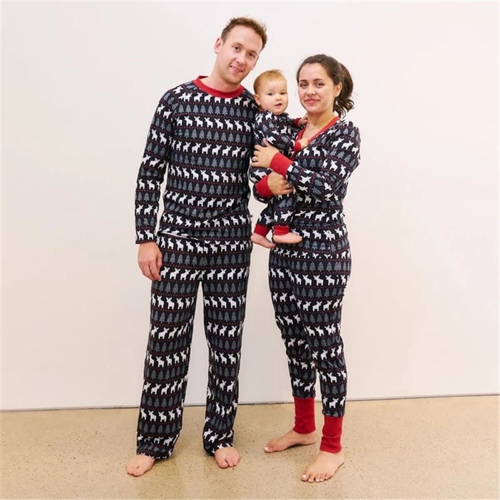 Halloween Home Fashion Family Matching Pajamas Two Piece Suit-Pajamasbuy