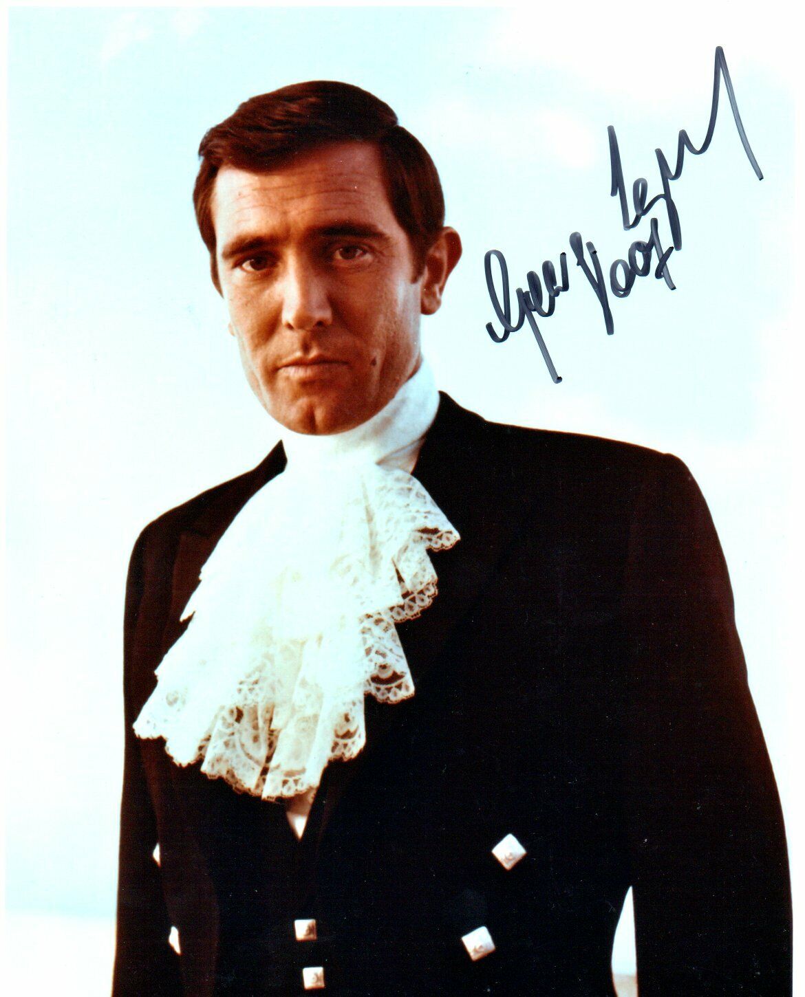 Hand Signed George Lazenby Autograph Photo Poster painting 10 x 8 Photo Poster painting OHMSS James Bond COA