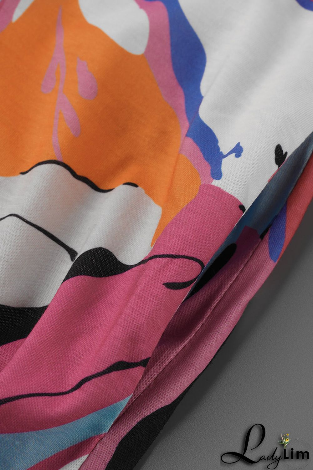 Yellow Sexy Casual Print Backless Spaghetti Strap Regular Jumpsuits