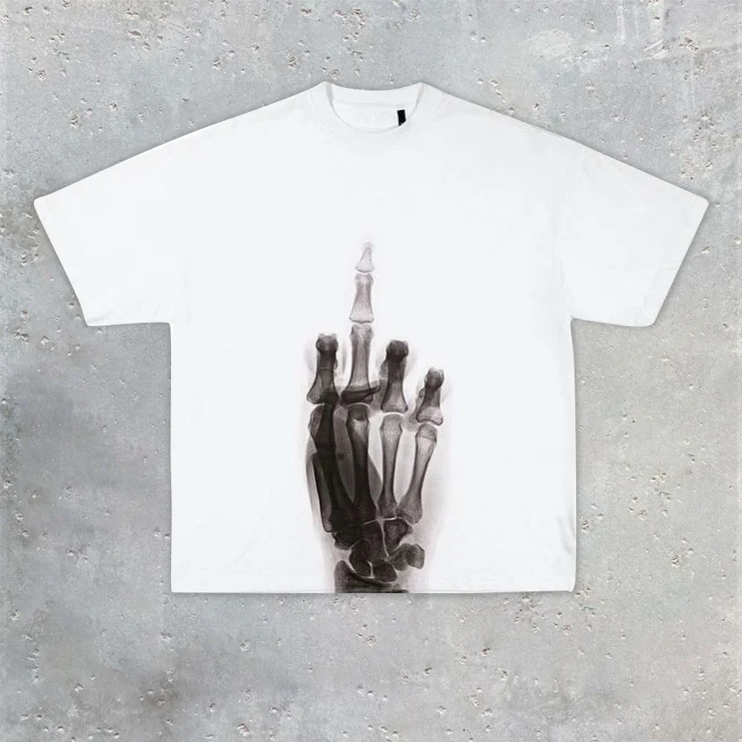 Statement street style basic T-shirt