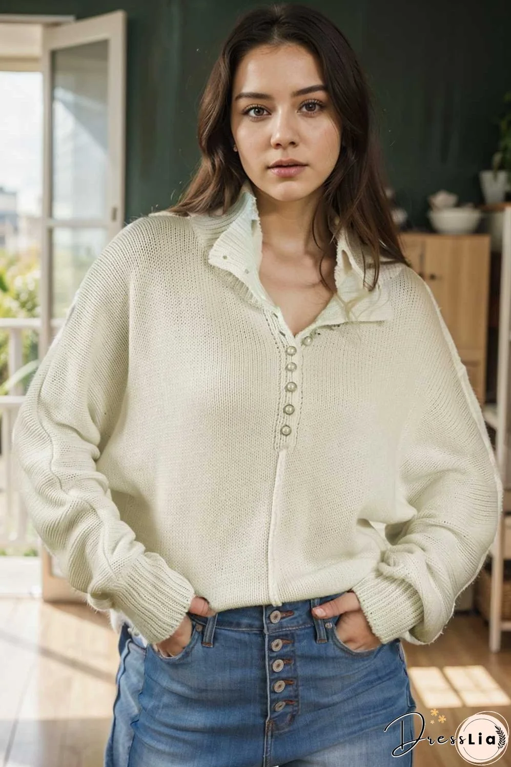 plus size casual hoodie women s plus solid ribbed long sleeve slight stretch hoodie drawstring sweatshirt