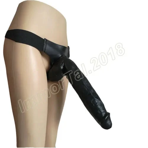 pornhint Pornhint NEW LISTINGHuge 11.8" Realistic Dildo & Balls Thick Girth Dong Penis Strap-on Harness Toy