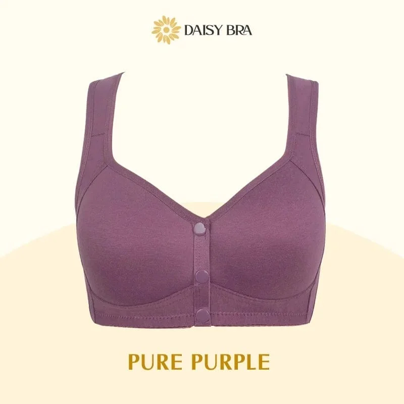 Daisy Bra - LAST DAY SALE 80% OFF - Comfortable & Convenient Front Button Bra