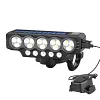 20LED Solar Bicycle Horn Light USB Rechargeable Power Display Bicycle Headlight