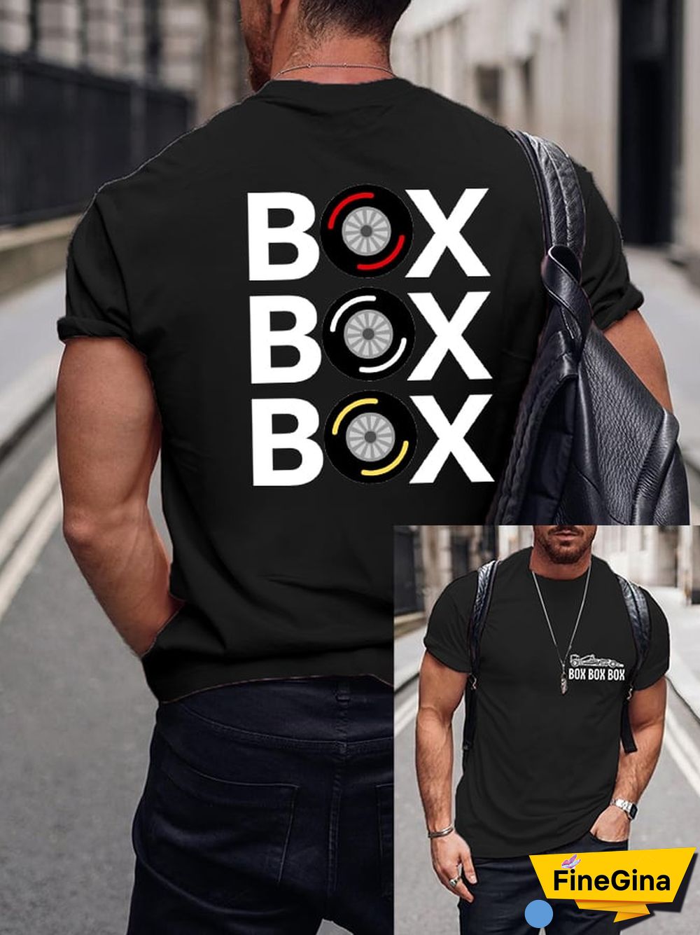 Men's Racing Casual T-Shirt