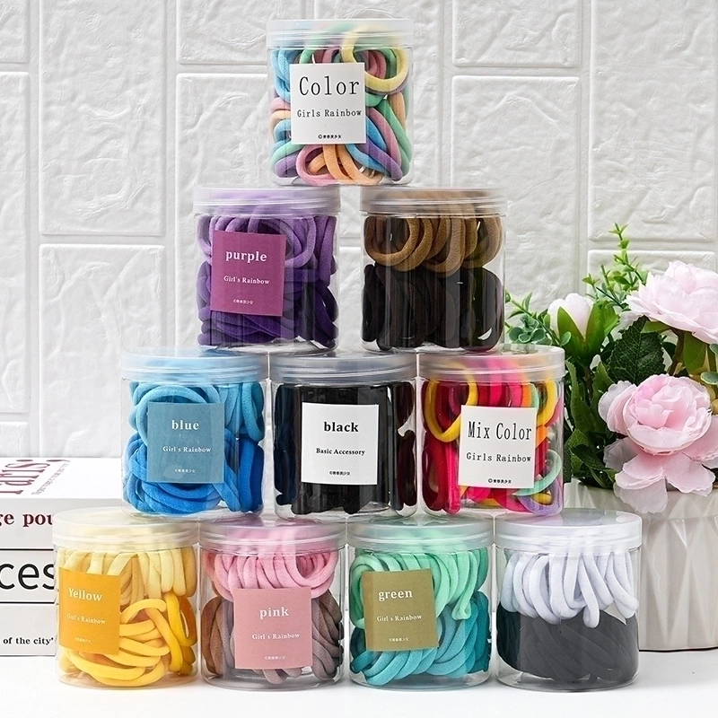 Women’s Minimalist Solid Color Cloth Hair Tie