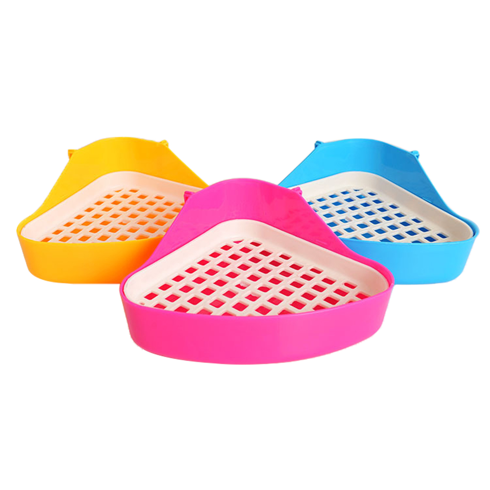 

Pet Cat Rabbit Toilet Hamster Litter Tray Small Animal Training Clean Potty, 501 Original
