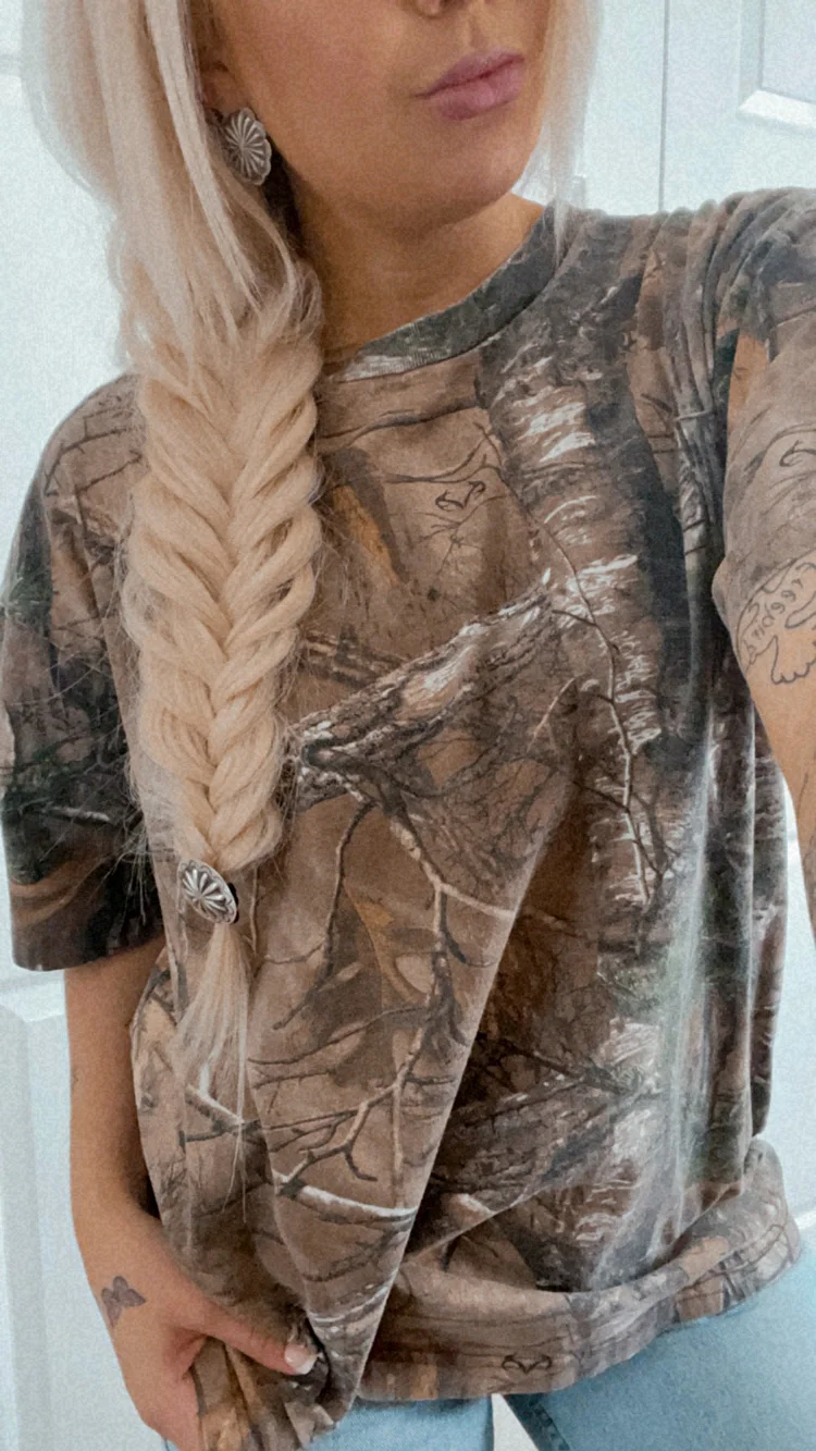 Camo Short Sleeve T Shirt