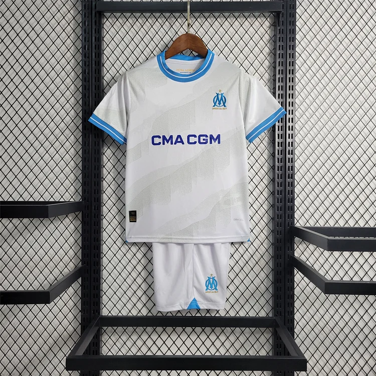 Olympique Marseille Heimtrikot Kinder Mini Kit 2023-2024