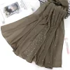 Soft Chiffon Rhinestone Women Long Scarf Flowing Hijab Shawl