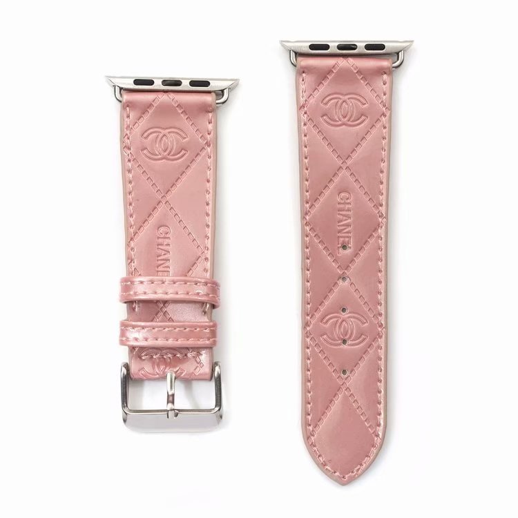 Glossy Leather Apple Watch Band--[GUCCLV]