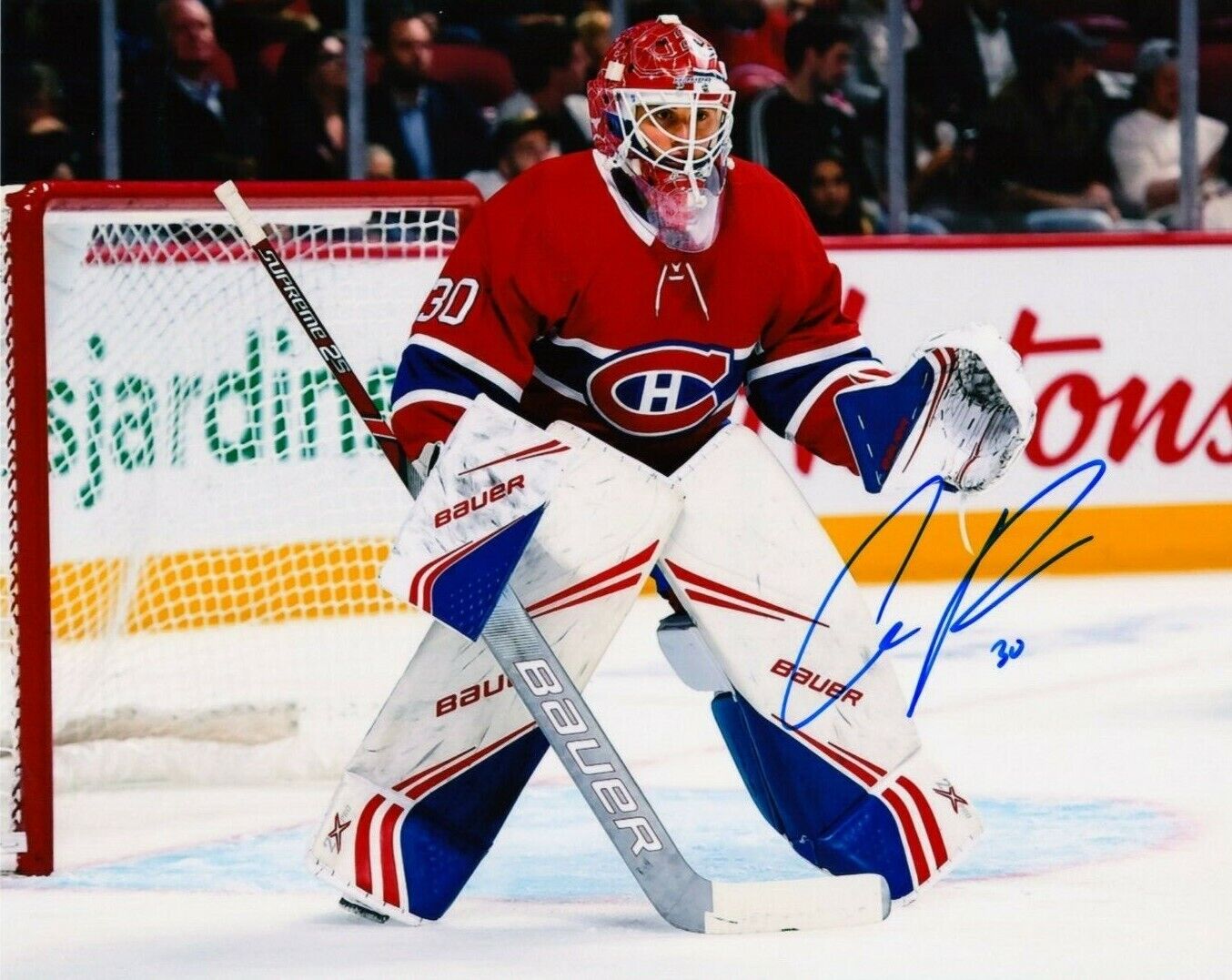 CAYDEN PRIMEAU autographed SIGNED MONTREAL CANADIENS 8X10 Photo Poster painting #3