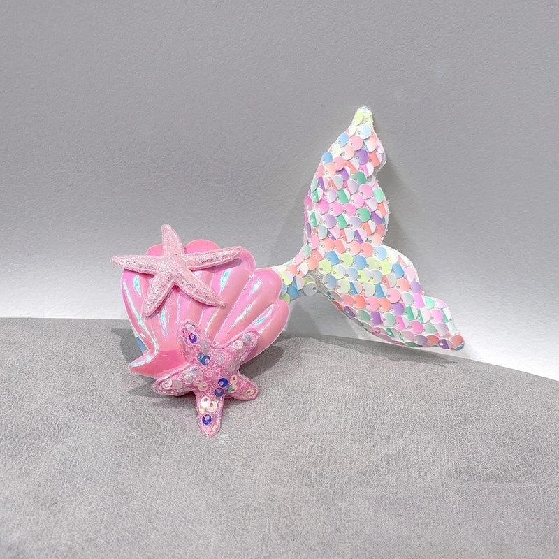 Princess Mermaid Sequin Hair Clip 1 Piece