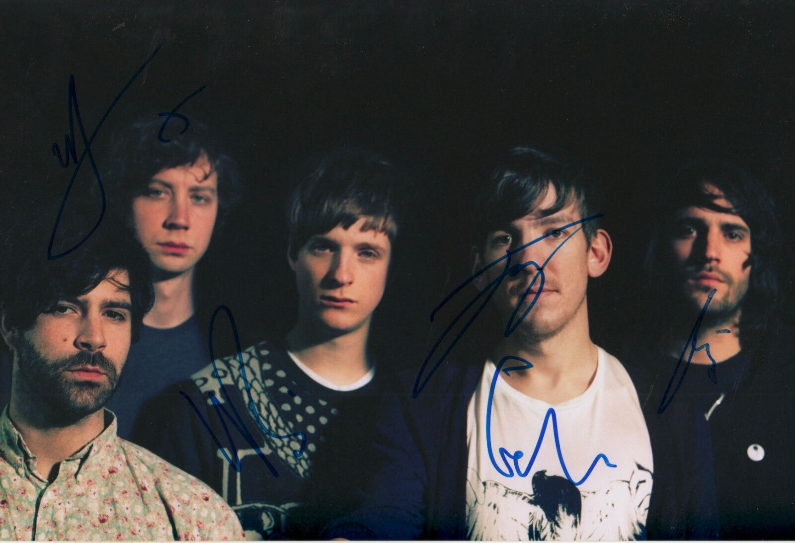 Foals Band full signed 8x12 inch Photo Poster painting autographs