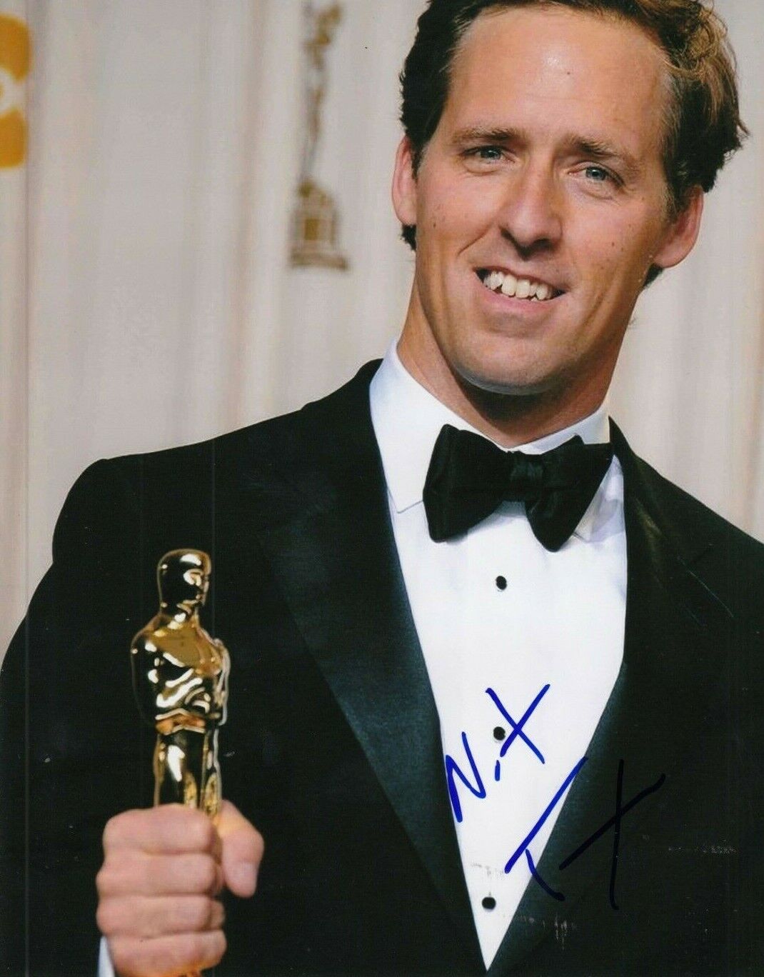NAT FAXON signed (THE DESCENDANTS) Academy Award Movie 8X10 Photo Poster painting *PROOF* W/COA