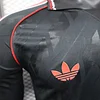 Joyfball 2025/2026 Long Sleeve Player Version Manchester United Retro Football Shirt 1:1 Thai Quality（The player version jersey is a bit tight, please pay attention to the size selection）