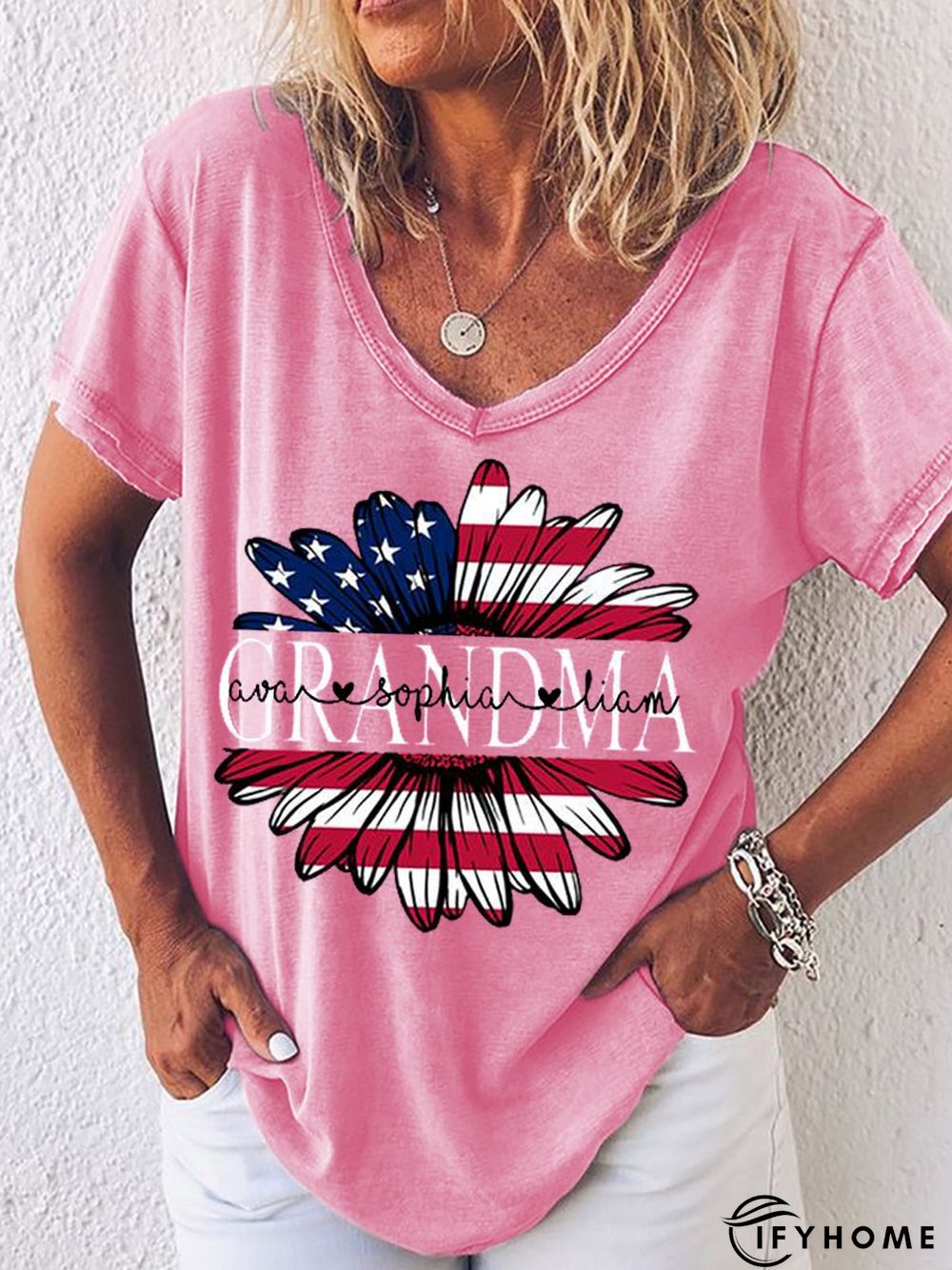 Comfortable Causal Grandma Women's T-Shirt | IFYHOME