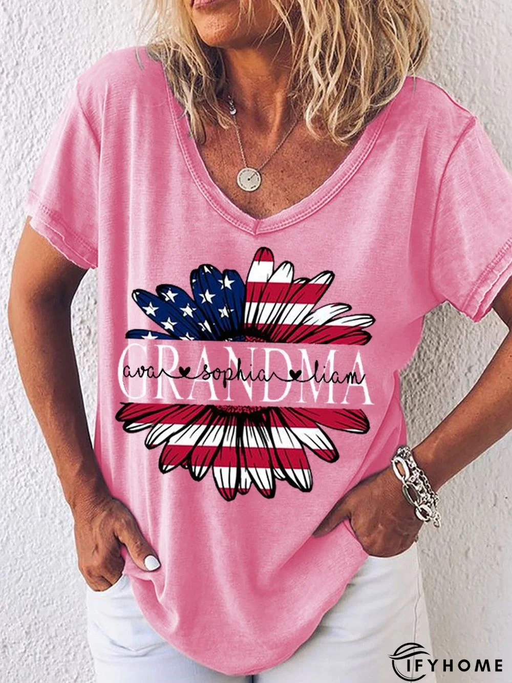 Comfortable Causal Grandma Women's T-Shirt | IFYHOME