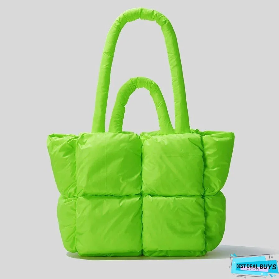 Eva Puffy Tote Bag