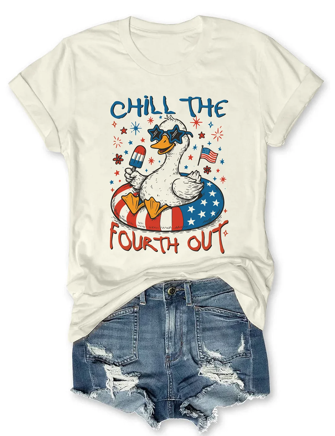 Chill The Fourth Out T-shirt