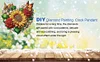 Valentine Day 2D Flat DIY Diamond Art Pendant Diamond Painting Set (Sunflower)