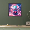 Diamond Painting -DIY Full Square Drill Heart Mouse(35x35cm)