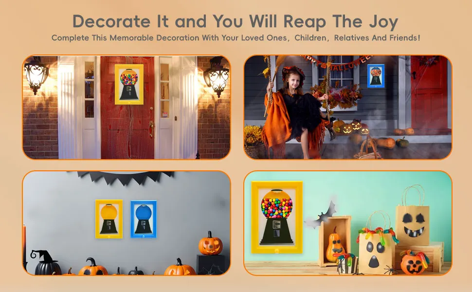 gumball picture frame dispenser