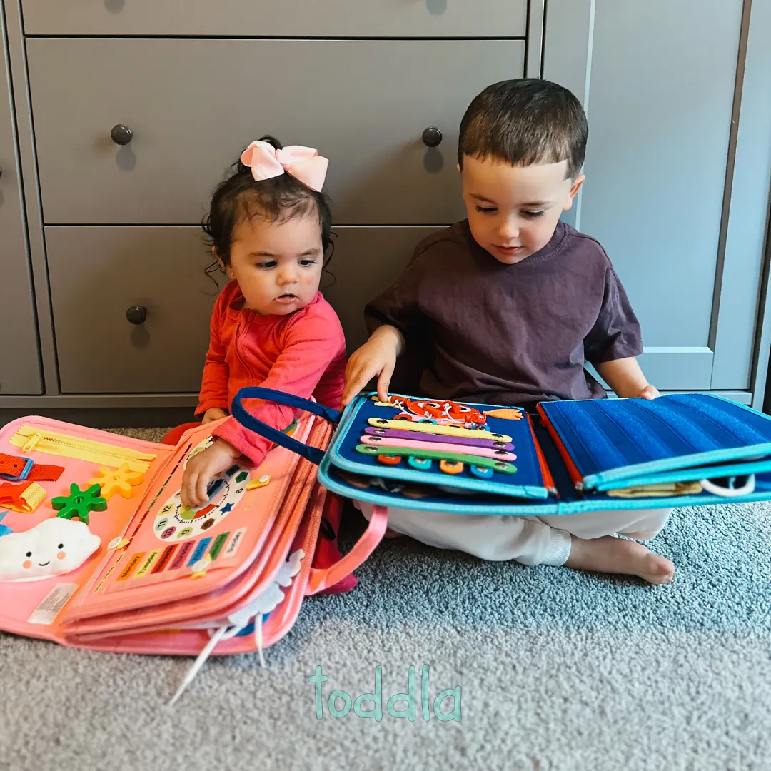Toddla&trade; Montessori Busy Board