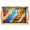 DIY Diamond Painting Wooden Tray Food Tray with Handle Living Room Decoration Mandala Wooden Tray Kit
