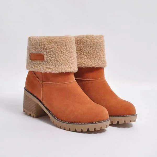 Winter Shoes Fur Warm Snow Boots(Ship In 24 Hours)