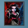 Diamond Painting-DIY Full Round Drill Horror Girl(40x50cm)