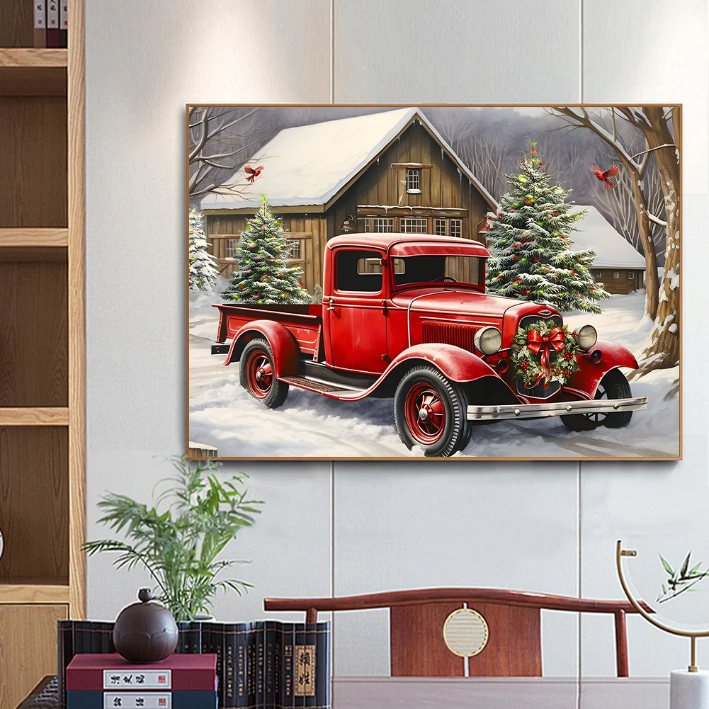 Diamond Painting - Full Round Drill - Car(Canvas|40*30cm)
