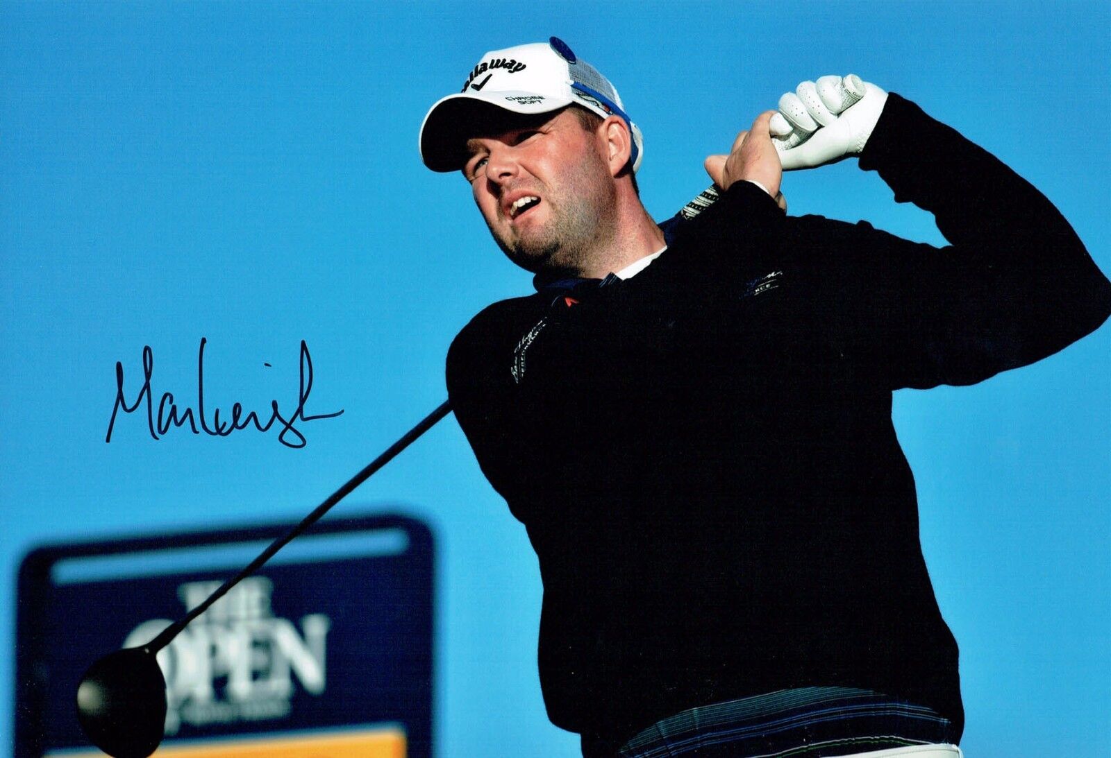 Marc LEISHMAN Signed 12x8 Photo Poster painting 2 PGA Tour Golf Winner Autograph AFTAL COA