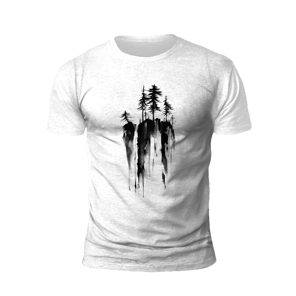 Pine Silhouette: Forest Reflections T-shirt