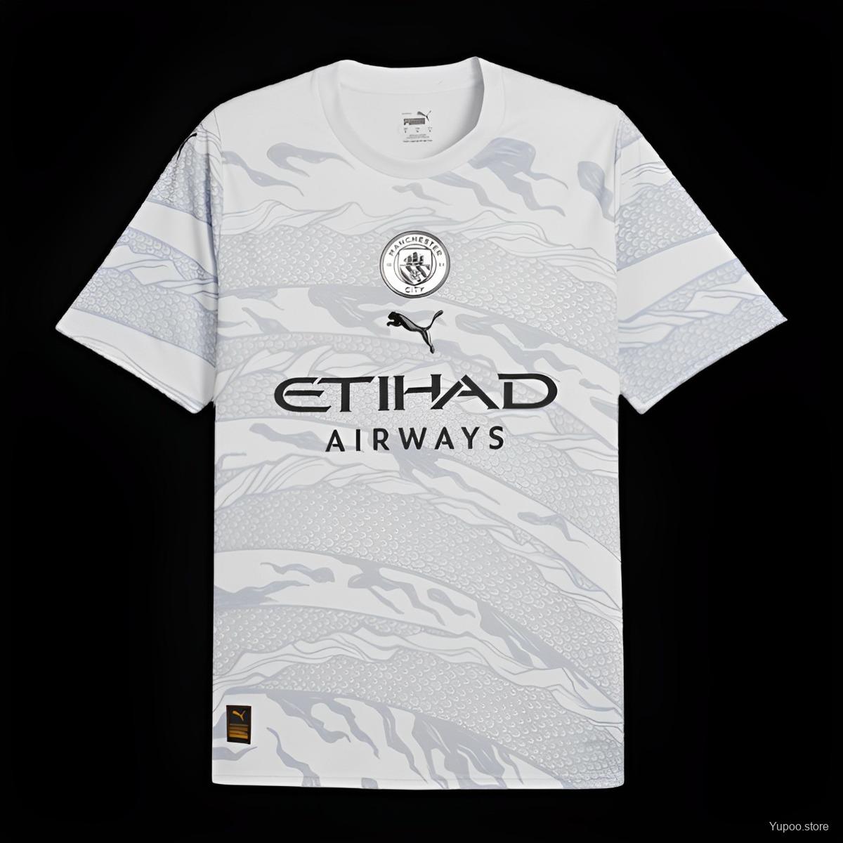 Manchester City maillot nouvel an chinois 2024 2025 Maillot De Fou, site maillot de foot pas cher