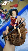 POP Scale Growth Series Adult & Childhood Portgas D. Ace - ONE PIECE Resin Statue - AT Studio [In Stock]