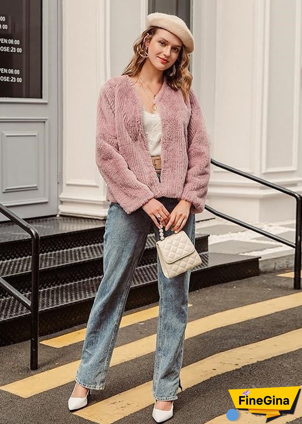 Boho Jacket Plaire Powder Pink