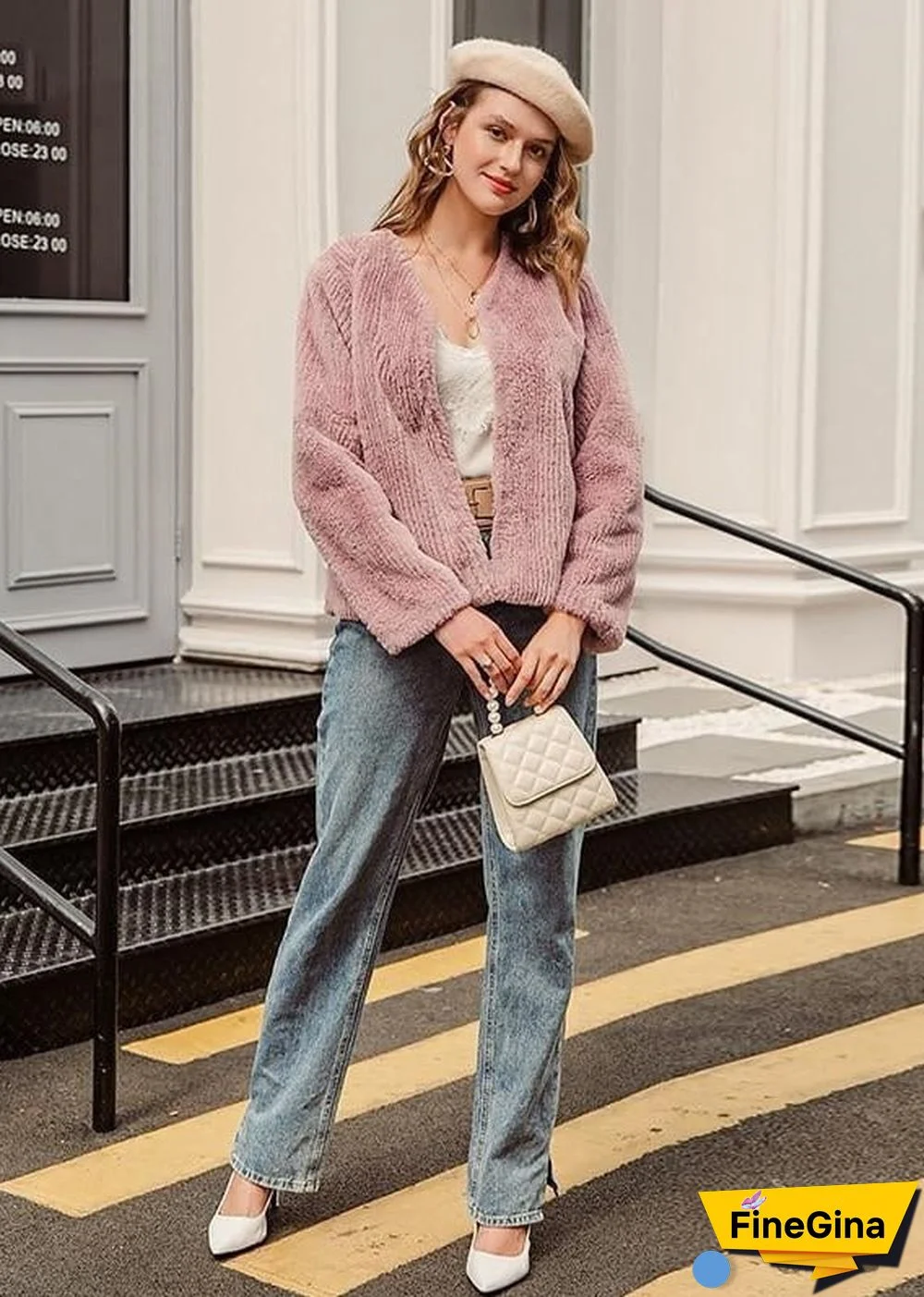 Boho Jacket Plaire Powder Pink