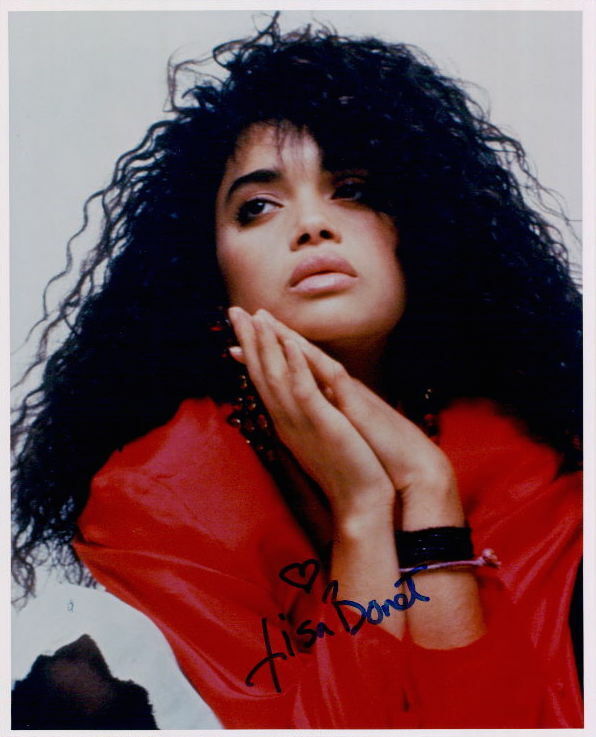 Lisa Bonet vintage signed in-person 8x10 Photo Poster painting