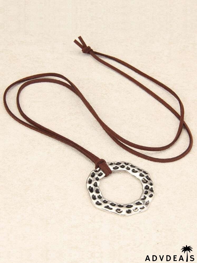 Geometric Charm Necklace